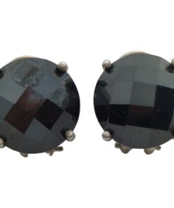 Pendientes plata piedra ónix