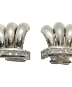 Pendientes plata con circonitas