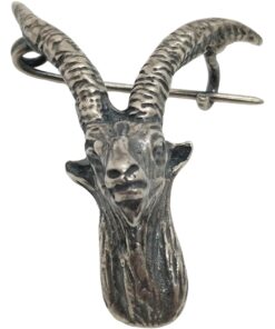 Alfiler plata Cabra Montes