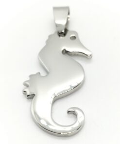 Colgante acero caballito de mar