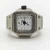 Anillo plata con reloj