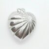 Colgante plata corazon grande