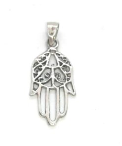 Colgante plata mano de Fátima