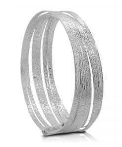 Pulsera plata semanario niña