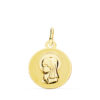 Medalla bebé Virgen niña
