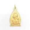 Medalla oro Virgen niña