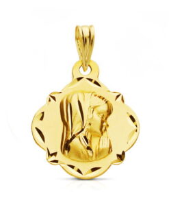 Medalla bebé Virgen niña