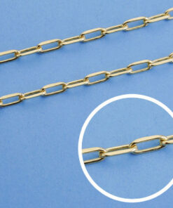 Cadena oro forzada 45cm