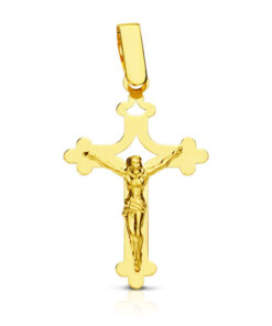 Cruz con Cristo oro 9quilates