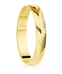 Alianza oro amarillo espiga
