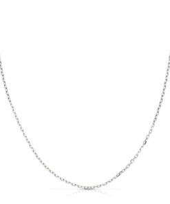 Cadena oro blanco 50cm.