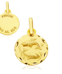 Horóscopo oro Piscis 13 mm