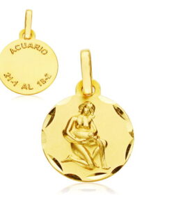 Horóscopo oro Acuario 13mm.