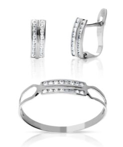 Juego Comunión oro blanco