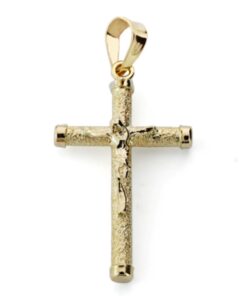 Cruz de oro 9 quilates