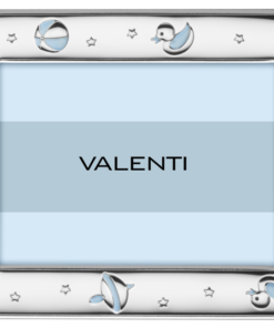 Marco plateado juguetes 9x13cm