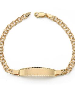 Esclava Comunión eslabón húngaro, para niños. Oro 18 kilates