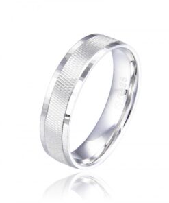 Alianza plata de ley tallada