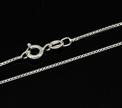 Cadena plata Veneciana 40cm.