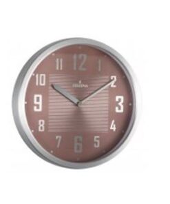 Reloj de cocina metálico