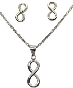 Conjunto Plata con infinito