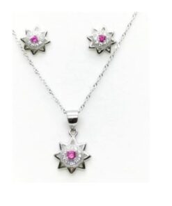 Conjunto de plata sol