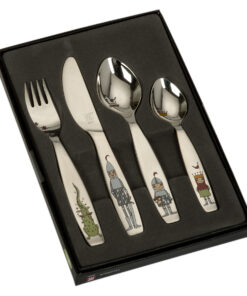 Cubierto bebe caballeros en acero