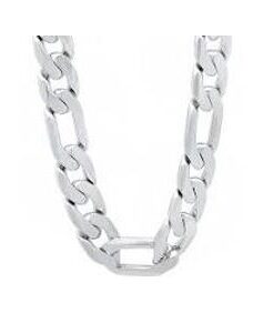 Cadena plata maciza 3-x-1