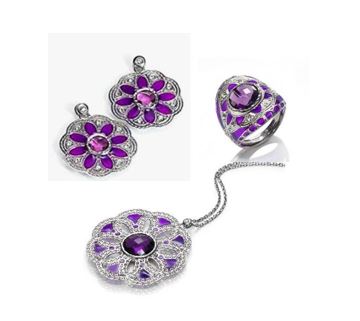 Conjunto plata Viceroy rf.1042