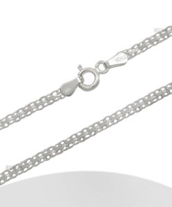 Cadena de plata Bismark 40cm.