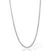 Cadena plata bolas 50 cm.