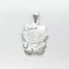 Colgante plata lisa Kitty