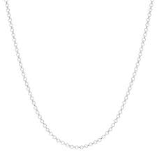 Cadena plata roló 50cm