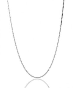 Cadena plata Veneciana 50cm.