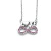 Gargantilla plata infinito con love