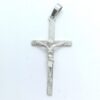Cruz plata con cristo