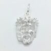 Cabeza de Cristo en plata