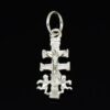 Cruz de Caravaca en plata