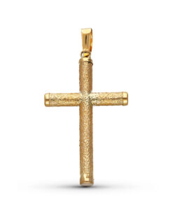 Cruz de oro de 9 quilates