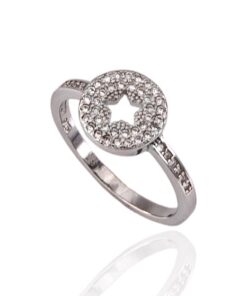 Anillo plata de ley estrella