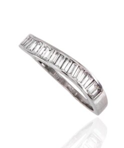 Anillo plata ley con circonitas