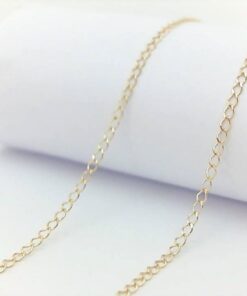 Cadena oro Bilbao 40cm