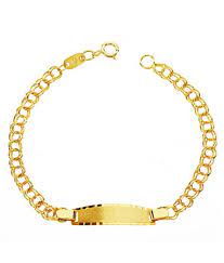 Esclava bebé o comunión modelo húngaro. Oro 18k