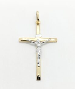 Cruz con cristo combinada