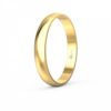 Alianza lisa oro amarillo18 kilates 3 mm.