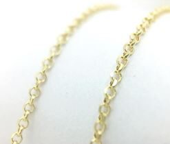 Cadena oro roló 50cm.