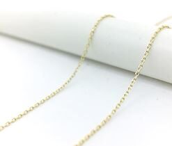 Cadena oro forzada 50cm.