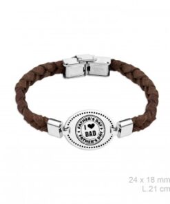 Pulsera acero día del padre