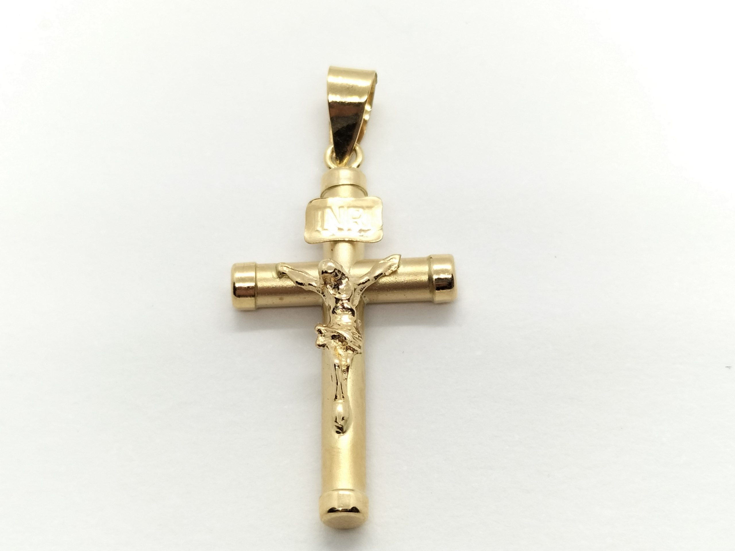 Cruz oro con Cristo - Imagen 2