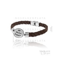 Pulsera acero el mejor Papá